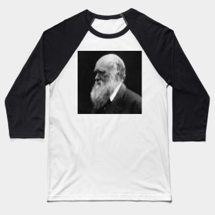 Charles Darwin Baseball T-Shirt